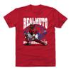 500 LEVEL J.T. Realmuto Shirt (Cotton, XX-Large, Red) - J.T. Realmuto Field WHT view 1