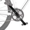 Ejoyous Bikes Crank Arm, Aluminium Alloy Bicycles Left Hand Single Chain Crank Arm Pedal Crank Bar Replacement for Mountain Road Bikes Crankset, Black view 2