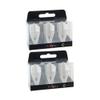 LSTYLE Dart Flights: L8 PRO Bullet - Two Pack - for Soft Tip and Steel Tip Darts - White view 1