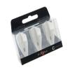 LSTYLE Dart Flights: L8 PRO Bullet - Two Pack - for Soft Tip and Steel Tip Darts - White view 4