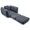 INTEX 66551EP Inflatable Pull-Out Sofa Chair Sleeper that works as an Air Bed Mattress, Twin Sized (2 Pack) view 4