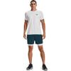 Under Armour Men's Armour HeatGear Compression Shorts , White (100)/Black, X-Large view 4