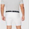 Under Armour Men's Armour HeatGear Compression Shorts , White (100)/Black, Large view 3