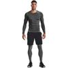 Under Armour Men's HeatGear Armour Leggings , Carbon Heather (090)/Black, Small view 4