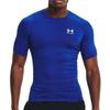 Under Armour Men's Armour HeatGear Compression Short-Sleeve T-Shirt , Royal Blue (400)/White, Small view 3