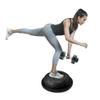 Yoga Balance BallHalf Ball Balance Trainer With Straps Yoga Balance Ball Anti Slip For Core Training Home Fitness Strength Exercise Workout Gym Diameter: 46/58cm view 4