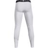 Under Armour Men's HeatGear Armour Leggings , White (100)/Black, Large view 3