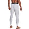 Under Armour Men's HeatGear Armour Leggings , White (100)/Black, Large view 4