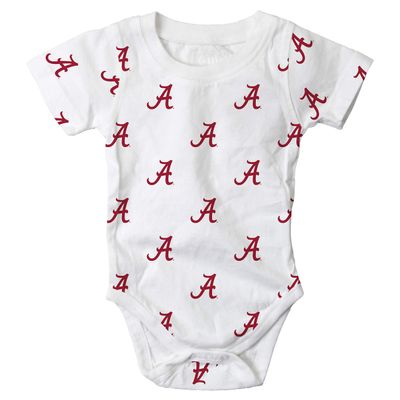 Wes & Willy Alabama Crimson Tide Allover Bodysuit
