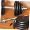 BESPORTBLE 4pcs 28mm Dumbbell Barbell Clamps Spring Clip Collars for Powerlifting Cross Fit Weightlifting Gym view 4