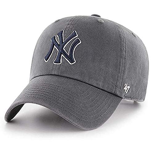 47 Authentic MLB Vintage Graphite CleanUp Adjustable (New York Yankees)