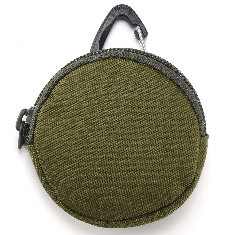 Gexgune Attachment Pouch E.DC Key Pouches with Buckle Mini Earphone Wallet Holder Coin Case Backpack Bags Hunting Accessories Tools