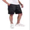 BACKBONE Mens Army Tactical Military BDU Camouflage Shorts Work Fishing Camping Casual Cargo Shorts (Black,Size 36) view 4