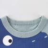 ACESTAR Toddler Boys Summer Cotton Clothes Sets Short Sleeve Tee Shirt and Short Set Kids Cartoon Dinosaur Printing Clothing Sets for Boy, Gray Dinosaur 3T view 3