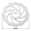 Teyssor 140mm 160mm 180mm 203mm Bike Disc Brake Rotor with 6 Bolts Fit for Road Bike Mountain Bike BMX MTB view 2
