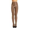 Oyolan Womens Ultra Shimmery 60D Thickness Footed Stockings Control Top Tight Pantyhose Coffee One_Size view 2