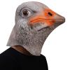 ifkoo Funny Ostrich Mask Latex Rubber Animal Bird Head mask For Halloween Cosplay Costume Party Props (Ostrich) view 2