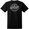 Koloa Surf Company Thruster Logo Heavy Cotton Tee - 4XL Tall - Black/White Logo view 1