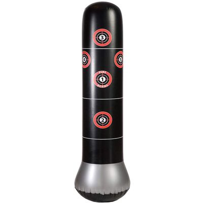 BESPORTBLE Kickboxing Bag Stand Inflatable Heavy Bag Standing Fitness Tool for Relieving Pressure Body
