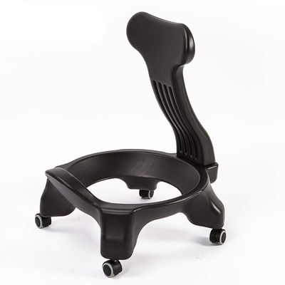SH-PH Yoga Ball Chair Office Fitness Ball Chair with Backrest - Includes Exercise (Color : A)