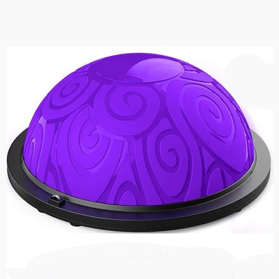 Yoga Balance BallHalf Ball Balance Trainer With Straps Yoga Balance Ball Anti Slip For Core Training Home Fitness Strength Exercise Workout Gym Diameter: 46/58cm ( Color : C , Size : 58cm/22.8inch )