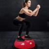 SH-PH Yoga Balance BallHalf Ball Balance Trainer with 2 Elastic Strings for Core Training Home Fitness Strength Exercise Workout Gym,Diameter: 62cm / 24.4 inch view 4