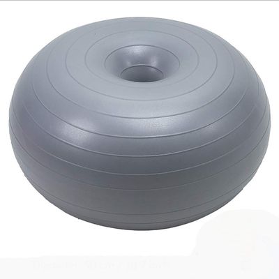 SH-PH Yoga Ball Exercise Donut Yoga Ball Workout Core Training Stability Ball for Yoga Pilates Balance Training with Inflatable Pump, Diameter: 50 Cm / 19.7 Inch (Color : D)