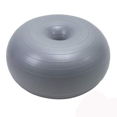 SH-PH Yoga Ball Exercise Donut Yoga Ball Workout Core Training Stability Ball for Yoga Pilates Balance Training with Inflatable Pump, Diameter: 50 Cm / 19.7 Inch (Color : F)