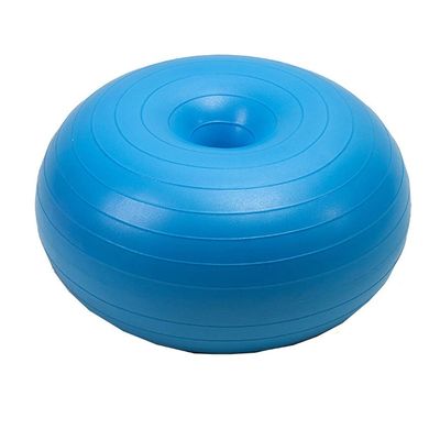 SH-PH Yoga Ball Exercise Donut Yoga Ball Workout Core Training Stability Ball for Yoga Pilates Balance Training with Inflatable Pump, Diameter: 50 Cm / 19.7 Inch (Color : D)
