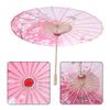 Fdit Paper Umbrella,Women Handmade Oiled Paper Umbrella Windproof Chinese Classical Dance Umbrella Stick Umbrellas(#2) view 3