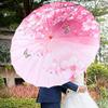 Fdit Paper Umbrella,Women Handmade Oiled Paper Umbrella Windproof Chinese Classical Dance Umbrella Stick Umbrellas(#2) view 4