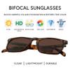 VITENZI Bifocal Sunglasses for Men and Women Designer Reading Sun Tinted Glasses with Readers - Trento in Tortoise 1.75 view 3