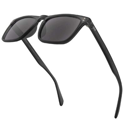 VITENZI Bifocal Sunglasses for Men and Women Designer Reading Sun Tinted Glasses with Readers - Trento in Gray