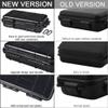 Watertight Box Outdoor Utility Dry Box, Shockproof & Protective Case W/Foam, Micro Case Solid Dry Storage Container for Fishing Camping Diving Snorkelling Outdoor Activities, Small Black view 2