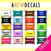 Cornhole Vinyl Decals Game Boar Skin - Custom Stickers Cornhole Outdoor Game for Kids Adults Cornhole Board Game Set1 view 3