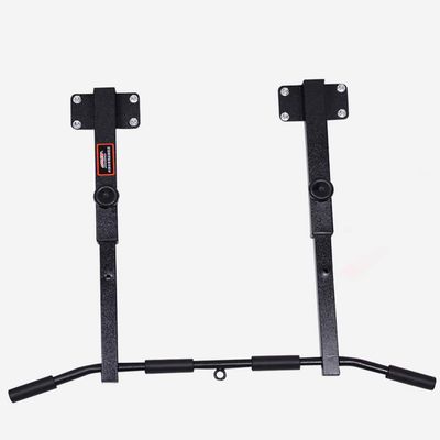 Swwin Wall Mounted Pull Up Bar Multi-Grip Upper Body Workout Bar, Strength Training Fitness Equipment Chin-Up Frame Exercise Workout Equipment Chin up Bar Doorway Exercise Bar (Color : Black)