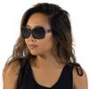 VITENZI Sunglasses with Readers for Women, Reader Sunglass with Bifocals, Oversized, Ferrara in Green 2.75 view 2