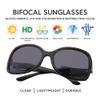 VITENZI Sunglasses with Readers for Women, Reader Sunglass with Bifocals, Oversized, Ferrara in Green 2.75 view 3