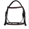 Grewal Equestrian Arnold IV Square Raised Hunter Bridle, English Horse Tack view 1