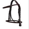Grewal Equestrian Arnold IV Square Raised Hunter Bridle, English Horse Tack view 2