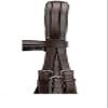 Grewal Equestrian Arnold IV Square Raised Hunter Bridle, English Horse Tack view 2
