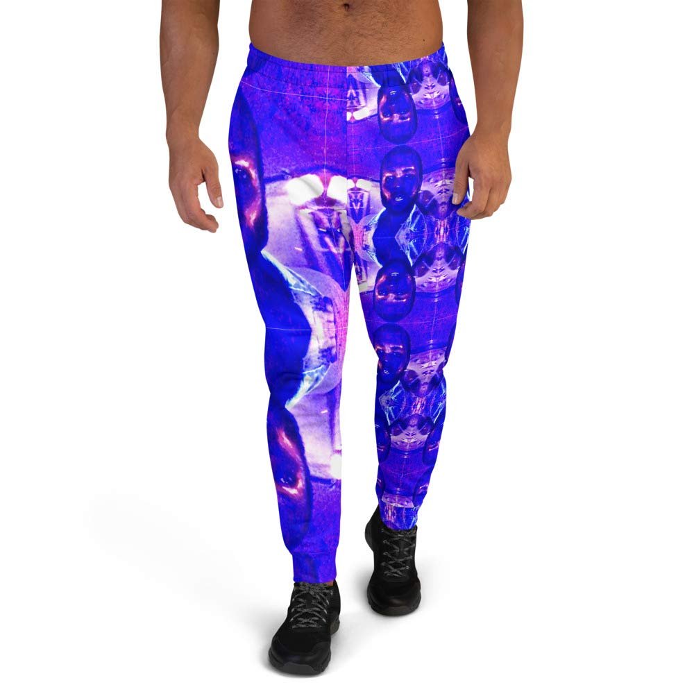 SLAY yoga Obstacles Rock Mercury Men's Joggers White
