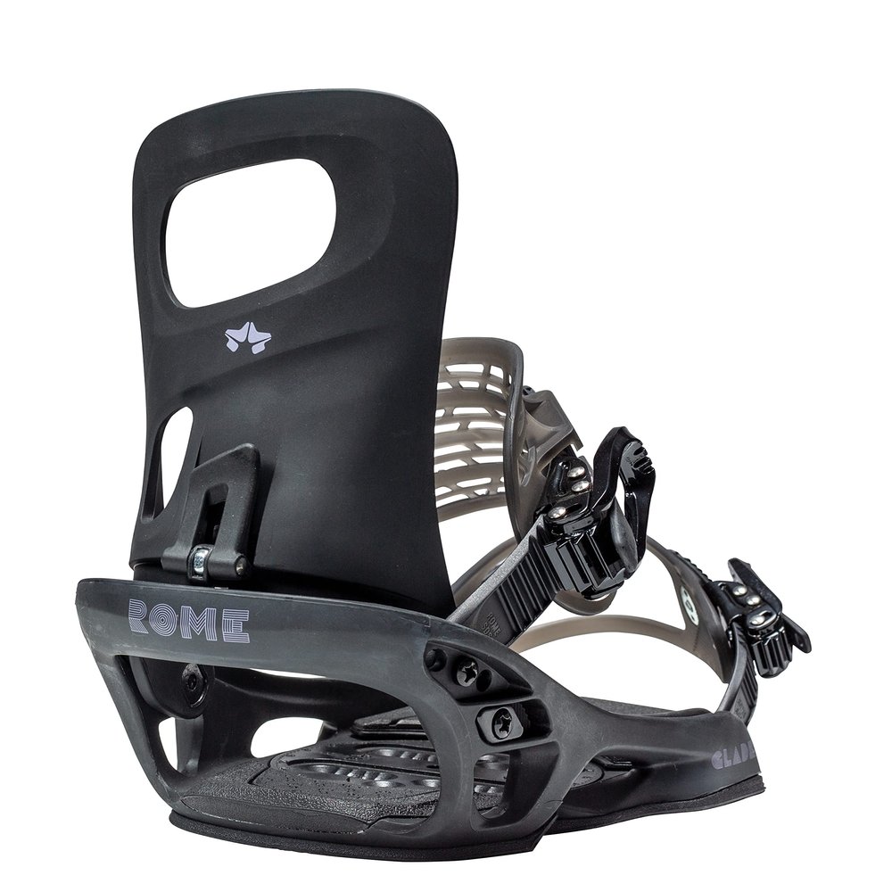 Rome Snowboards Womens Glade Snowboard Binding - 2022/2023 Black | Small