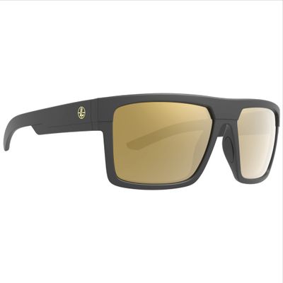 Leupold Becnara Performance Eyewear with Matte Black Frames and Bronze Mirror Polarized Lenses