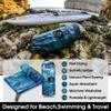 4Monster Microfiber Beach Towel Quick Dry,Super Absorbent Lightweight Travel Towel for Swimmers, Sand Free Camping Towel, Beach Towels for Pool,Swim,Water Sports,Yoga view 2