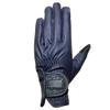 Isabella Ladies Synthetic Leather Equestrian Horse Riding Gloves, Black, Brown, Navy, White sz 5-9 (Navy, Small) view 1