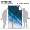 4Monster Microfiber Beach Towel Quick Dry,Super Absorbent Lightweight Travel Towel for Swimmers, Sand Free Camping Towel, Beach Towels for Pool,Swim,Water Sports,Yoga view 4