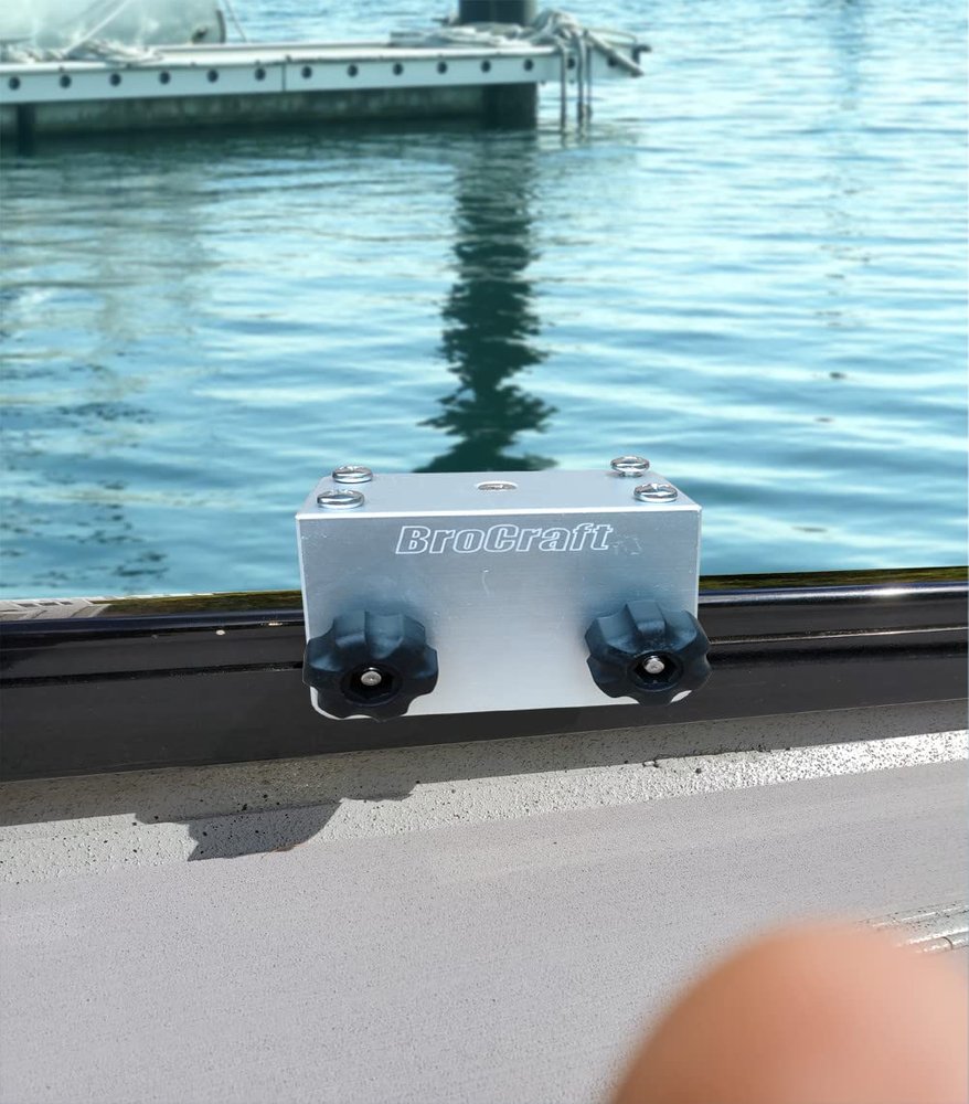 Brocraft Universal Bracket for Crestliner SureMount System/Crestliner Boat Suremount Bracket/Crestliner Boat Rod Holder Mount