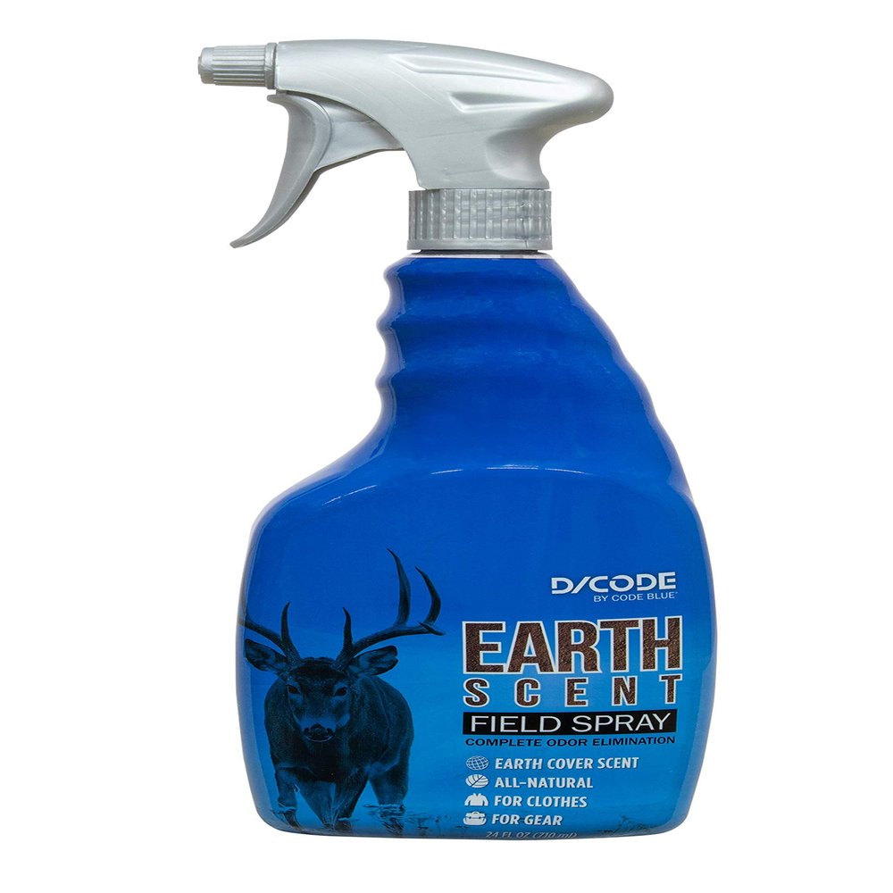 D/CODE by Code Blue Scent Elimination Field Spray, Earth Scent, 24 fl oz