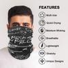 Rock 'N' Roll Music Bandana Mask Cover Face for Dust Outdoors Sports Washable Magic Scarf Gaiter Headband Men Women Multicoloured view 4